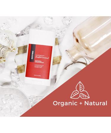 Rustic MAKA Natural Deodorant Toasted Coconut Aluminum Free Paraben Free No Baking Soda Deodorant for Women Magnesium Synthetic Fragrance-Free Cruelty-Free - Buy Online on SooperMarket.com