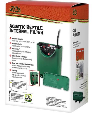 Zilla Aquatic Reptile Internal Filter  20 Gallons - Buy Online on SooperMarket.com