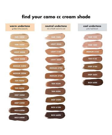 e.l.f. Camo CC Cream SPF 30 - Fair 120 N - 1.05 Oz | Full Coverage Foundation - Buy Online on SooperMarket.com