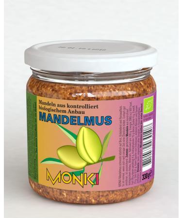 Monki organic almondmus (6 x 330 gr)