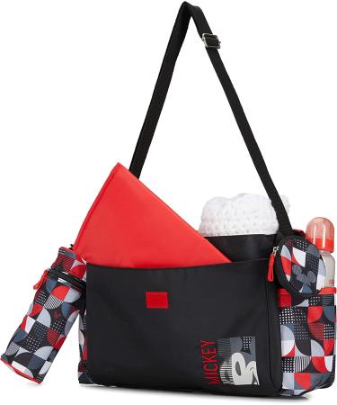 Cudlie Disney Diaper Tote Bag for Moms - Large Spacious Travel Tote for Baby Boy with Multi-Piece Mickey Design - Buy Online on SooperMarket.com