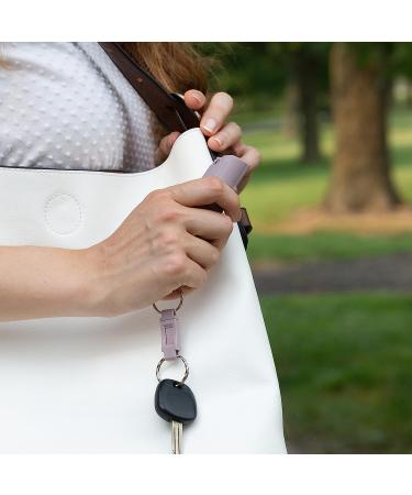 SABRE RED Pepper Spray Keychain | Max Police Strength OC Spray | 10-Foot Range | 25 Bursts | Dusk Purple - Buy Online on SooperMarket.com