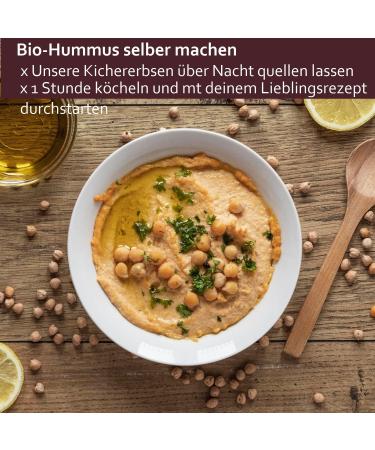 Buy Greek Organic Chickpeas - Raw & Unroasted (1000g) for Hummus Falafel & Vegan Recipes | ARISTOS - Buy Online on SooperMarket.com