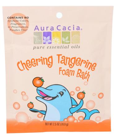Aura Cacia  Bath Foam Cheering Kids  2.5 Ounce