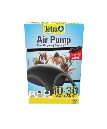 Tetra Whisper Aquarium Air Pump for Fish Tanks 20 to 40 Gallons, Quiet Powerful Airflow 10 to 30 gallons