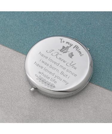 KUIYAI Mimi Gift Grandmother Gift Grandma Compact Mirror Mother s Day Gift for Grandmother Mother (mimi mirrorUK) - Buy Online on SooperMarket.com