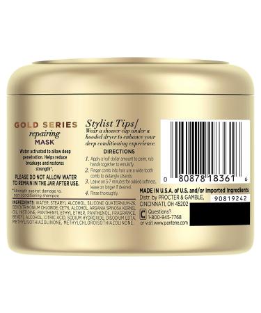 Pantene Pro-V Gold Series Repairing Mask with Argan Oil - 7.6 fl oz - Buy Online on SooperMarket.com