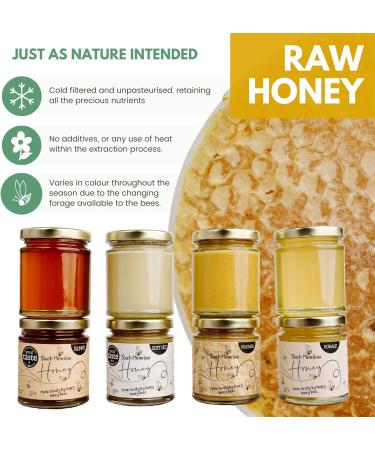 Black Mountain Honey - Welsh Single Origin Soft Set Heather Honey (227g) - Buy Online on SooperMarket.com