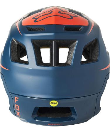 Fox Racing Men's DROPFRAME PRO Mountain Biking Helmet - Dark Indigo, Size Medium - Buy Online on SooperMarket.com
