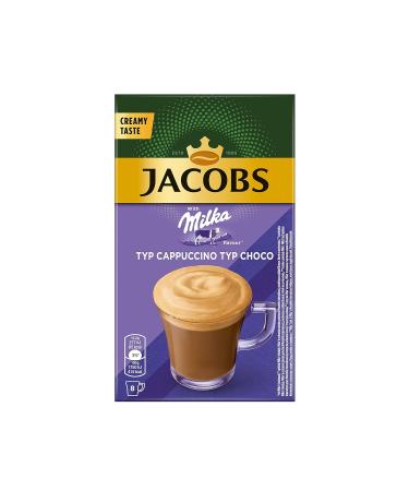 Jacobs Cappuccino Milka Coffee Speciality - 40 Sticks 5 x 8 Drinks Delicious Soluble Coffee Beans International Shipping - Buy Online on SooperMarket.com