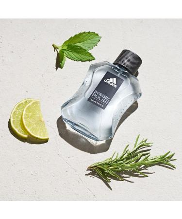 Adidas Dynamic Pulse 4 Piece Gift Set Notes of Mint Apple and Wood Men's Fragrance Long Lasting Sporty Fragrance 22.7 Fl Oz (Pack of 1) Cedar Mint Peppermint - Buy Online on SooperMarket.com