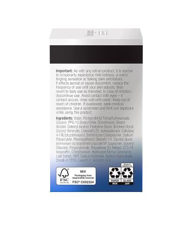 Neutrogena Rapid Wrinkle Repair Retinol Pro+ Night Moisturizer 1.7 oz - Anti-Aging Face Cream with 0.3% Retinol - Fragrance & Paraben-Free - Buy Online on SooperMarket.com