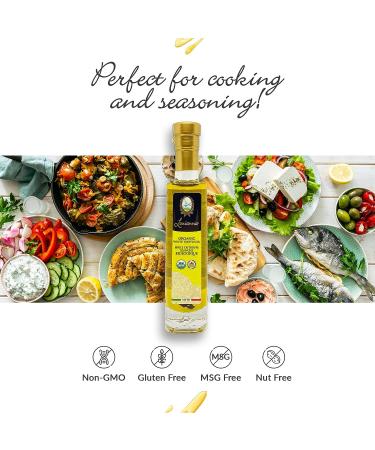 Louianna Organic White Truffle Oil - Gluten-Free & Drizzling Seasoning | 100mL - Buy Online on SooperMarket.com