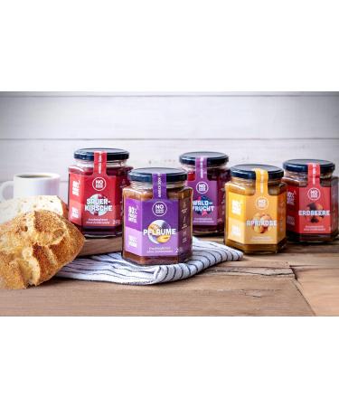 No Sugar Strawberry Fruit Spread | 80% Fruit Content | Erythritol & Stevia | EU Made | 260g Pack - Sugar-Free Brot Spread - Buy Online on SooperMarket.com