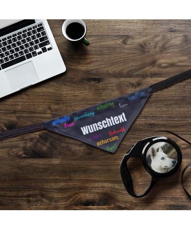 Printplanet Dog Neck Towel - Customizable with Name/Text - Size L - Durable & Comfortable for Dogs - Buy Online on SooperMarket.com