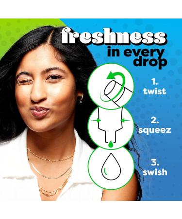 Crest Scope Squeez Mouthwash Concentrate Cool Peppermint Flavour 50mL Bottle Equal Uses up to 1L Bottle *vs 1L Scope Outlast Mouthwash Squeez to Control the Strength - Buy Online on SooperMarket.com