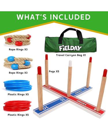 JOYIN Ring Toss Games for Kids and Adults - Fun Family Yard Game for Indoor & Outdoor Fun - Buy Online on SooperMarket.com