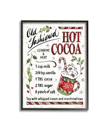 Stupell Industries Black Framed Wall Art Off-White 16x20 16x20 Off-white