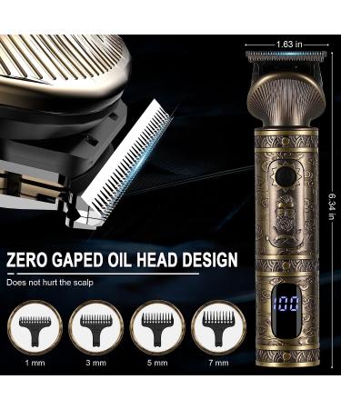 Hatteker Professional Zero Gapped Hair Clipper and Grooming Kit for Men - Buy Online on SooperMarket.com