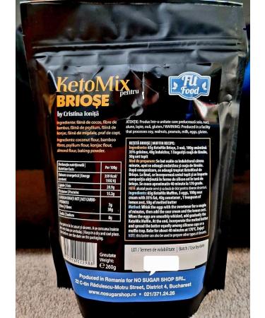 Keto Muffins Mix | Low Carb & Delicious - Only 7g NET Carbs - Buy Online on SooperMarket.com