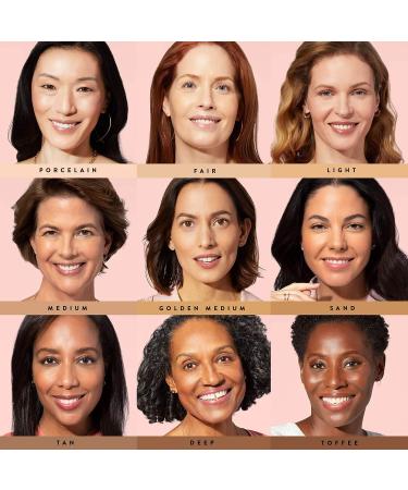 Laura Geller Baked Balance-N-Glow Foundation Set with Retractable Kabuki Brush - Sand Shade - Buy Online on SooperMarket.com