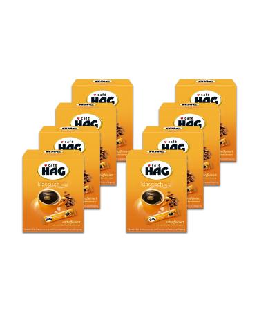 Jacobs Caf Hag Classic Mild cup portion soluble coffee decaffeinated storage pack 200 coffee instant sticks (8x25x1.8g 360g) 360 g (1 Pack)