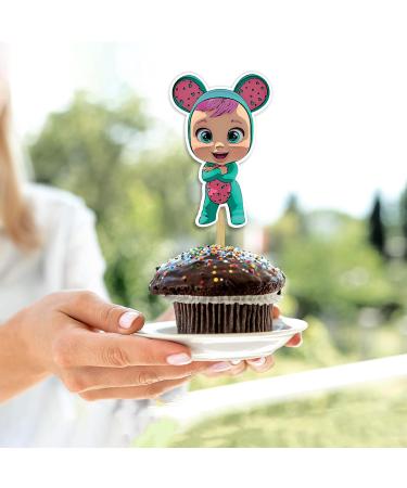 Seyal Cry Babies Cupcake Topper Seyal Cry Babies Cupcake Decoration - Buy Online on SooperMarket.com