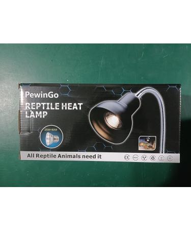 Buy Pewingo Turtle Heat Lamp - UVB Basking Spot Lights for Reptiles | 360 Swivel Clamp | Halogen & Orange Light | Ideal for Turtles Snakes & Lizards - Buy Online on SooperMarket.com