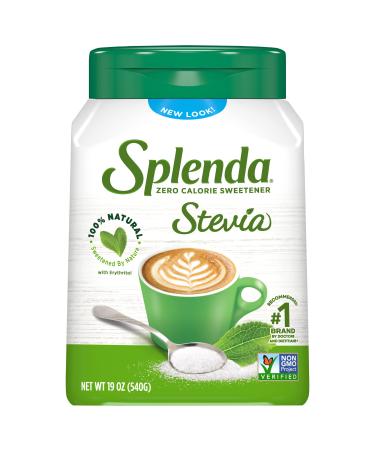 SPLENDA Naturals Stevia Zero Calorie Sweetener (19 Ounce Jar)