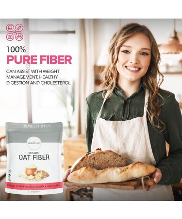 Naturtonix Premium Oat Fiber - Low Carb Flour Alternative - 1 lb Pack - Non-GMO, Vegan, Gluten Free - Keto Friendly - Buy Online on SooperMarket.com