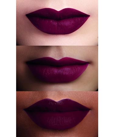 L'Oreal Paris Rouge Signature Matte Liquid Lipstick 103 I Enjoy Purple 7 ml - Long Lasting, Vivid Color - Pack of 1 - Buy Online on SooperMarket.com