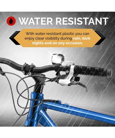 SAMLITE LED Bike Light Set: Bright Headlight for Kids & Adults, Free Tail Light, Water Resistant, Easy Install, Multiple Modes - Cycling Safety - Buy Online on SooperMarket.com