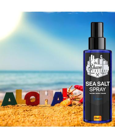 the shave factory Ocean - Sea Salt Spray Salt Water Spray Hair Salt Spray for Hair Volume Spray Texture Spray Hair (3 x 250 ml (8.45 Floz)) - Buy Online on SooperMarket.com