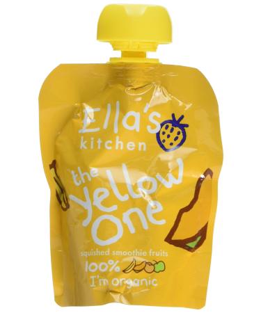 Ella's Kitchen Organic Fruit Smoothie the Yellow One 5 x 90g