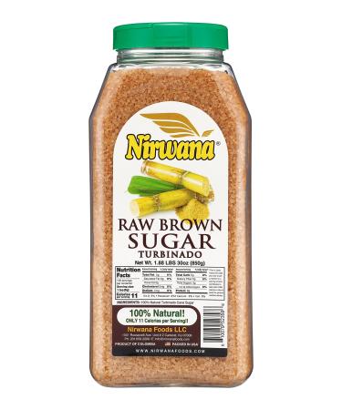 Nirwana Raw Brown Sugar(Turbinado) 1.88 LB