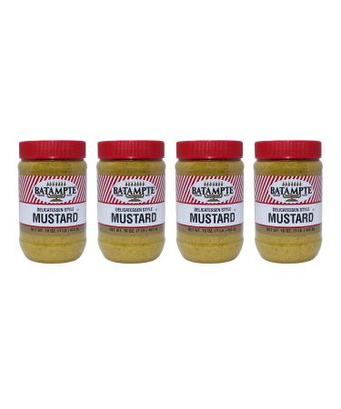 Ba Tampte Mustard, 16 Ounce (Pack of 4) 1 Pound (Pack of 4)