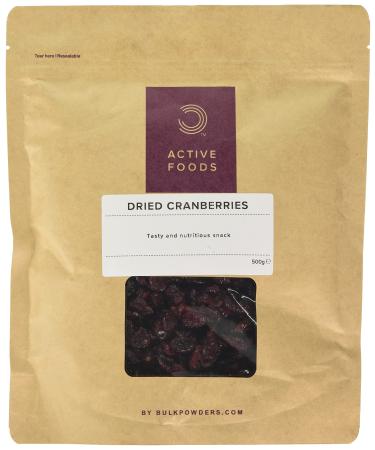 Bulk Dried Cranberries 500 g 500 g (Pack of 1)
