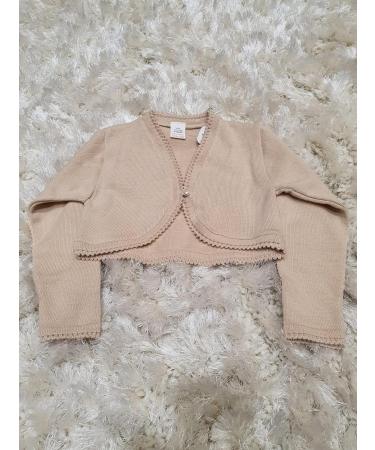 Baby Pink Knitted Cotton Cardigan - Kids Clothing 4 Years - Buy Online on SooperMarket.com
