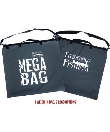 Fitzgerald Fishing Tournament Weigh in Fish Bag - Heavy Duty Fish Bags That Transport Fish Safely  are Leak and Rip Resistant  Include Zipper Closure - Mega Bag Logo - Buy Online on SooperMarket.com