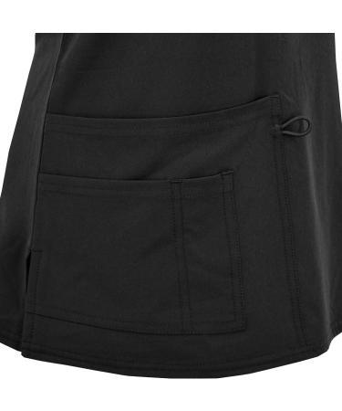 Women's Medical Nursing V-Neck Scrub Top - GT Performance - Medium - Black - Buy Online on SooperMarket.com