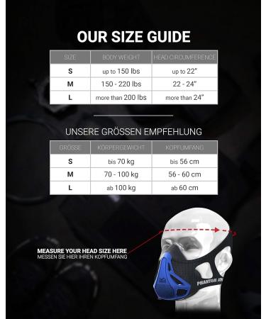 Phantom Athletics Training Mask - Enhance Endurance & Performance in Sports | International Shipping Available - Buy Online on SooperMarket.com