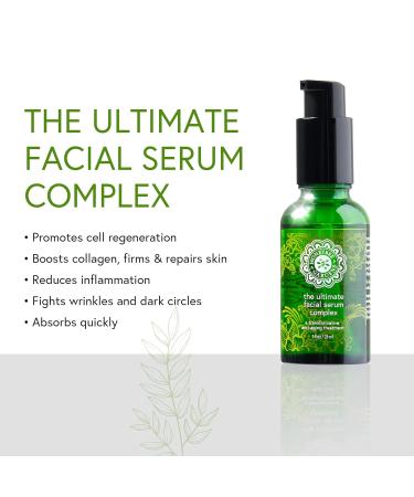 Honeybee Gardens Ultimate Facial Serum Complex | Vegan & Cruelty-Free | 1 fl oz | For All Skin Types | Gluten-Free - International Shipping - Buy Online on SooperMarket.com