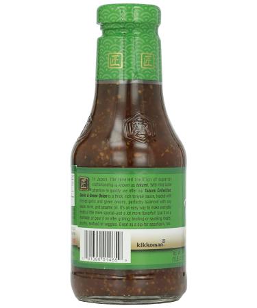 Kikkoman Teriyaki Sauce with Garlic & Green Onion - 20.5 oz | Flavorful Marinade & Stir-Fry Sauce - Buy Online on SooperMarket.com