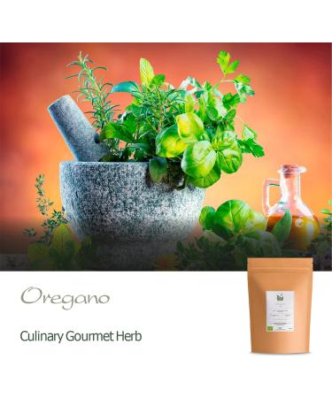 Organic Oregano Spice - Dried Greek Wild Marjoram Seasoning 100g | Premium Gourmet Herb - Buy Online on SooperMarket.com