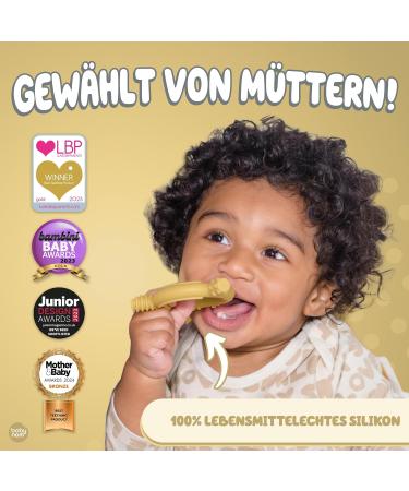 Buy Baby Nom Bite Ring - BPA-Free Cooling Dental Aid & Gripping Toy for Teething Babies - Buy Online on SooperMarket.com