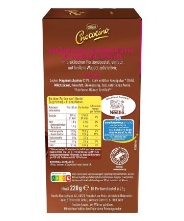 Buy Nestl Chococino Drink Powder with Cocoa - 220g | International Shipping Available - Buy Online on SooperMarket.com