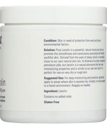 Now Foods Pure Lanolin - 7 oz | Natural Moisturizer for Skin and Hair - Buy Online on SooperMarket.com