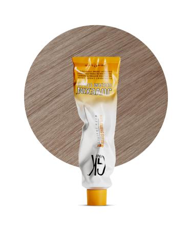 GK HAIR Global Keratin Professional Hair Color Cream Tube (3.4 Fl Oz/100ml) Nourishing & Cleansing Colors for Styling High Performance Long Lasting Permanent Natural Toner Dye Sand - 10.7 Lightest Blonde