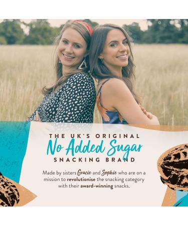 Squirrel Sisters - Peanut Caramel Natural Protein Bar (16 x 40 g) No Added Sugar Plant-Based Vegetarian Vegan Gluten-Free Energy Snack with Peanuts Dates Sultanas Sunflower & Pumpkin Seeds - Buy Online on SooperMarket.com