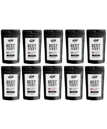 Craftsman Beef Jery Original 1kg (10 x 100g) |Dry meat from Germany - Bavaria |American Jery Beef Set |100% beef |Original |Premium beef |Meat Snack Made in Germany